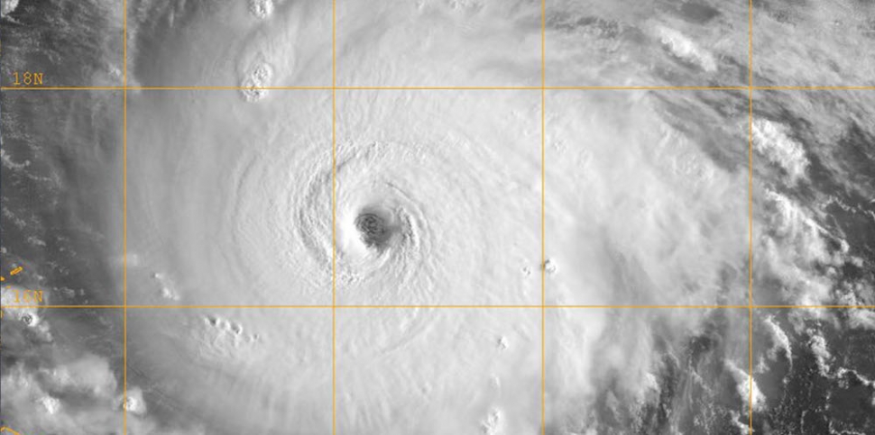 Orkaan Irma (Credits afbeelding: Navy Life, licentie: CC BY-NC-ND (Niet-commercieel hergebruik))