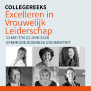 Collegereeks Excelleren in vrouwelijk leiderschap vj 2026