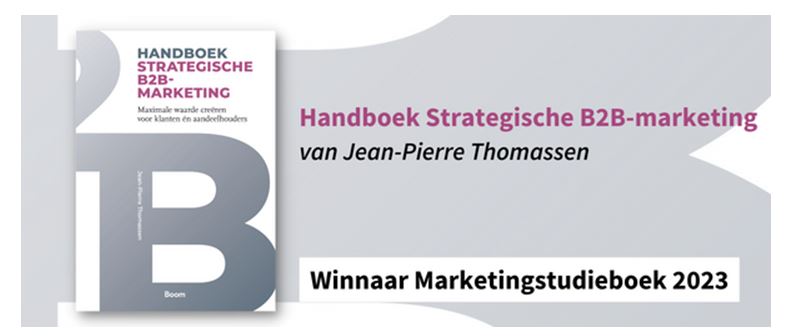Handboek Strategische B2B-marketing winnaar PIM