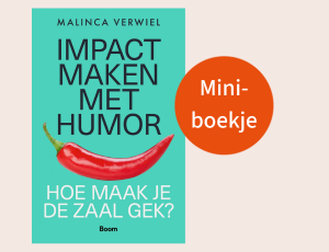 Miniboekje Impact maken met humor