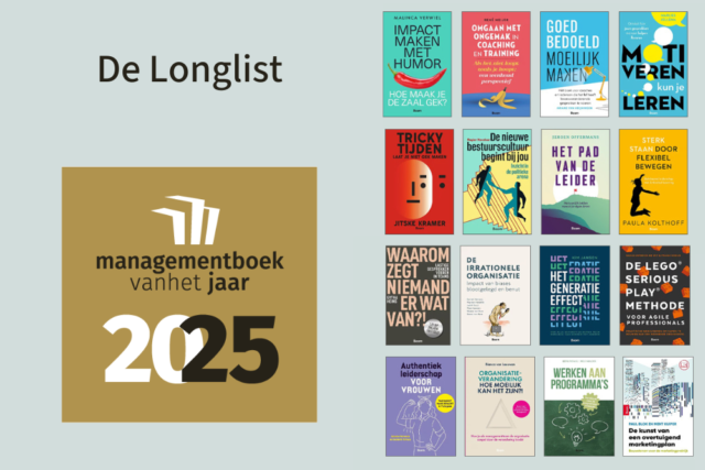 Longlist Managementboek van het Jaar 2025