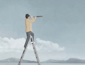 Altijd vooruit kijken