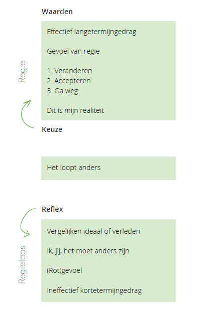 Het regie model: hoe pak je de regie terug?