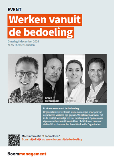 Brochure Event Werken vanuit de bedoeling 2026